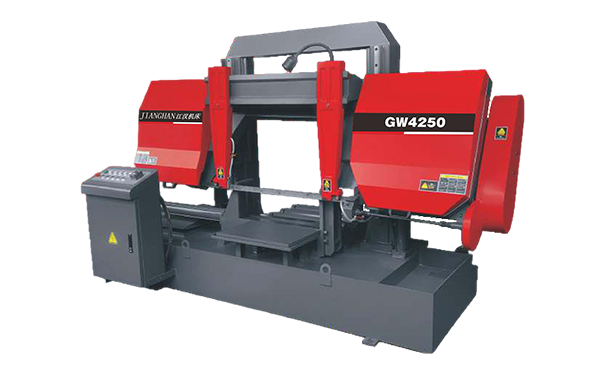 杨市办事处GW4250双柱龙门卧式带锯床